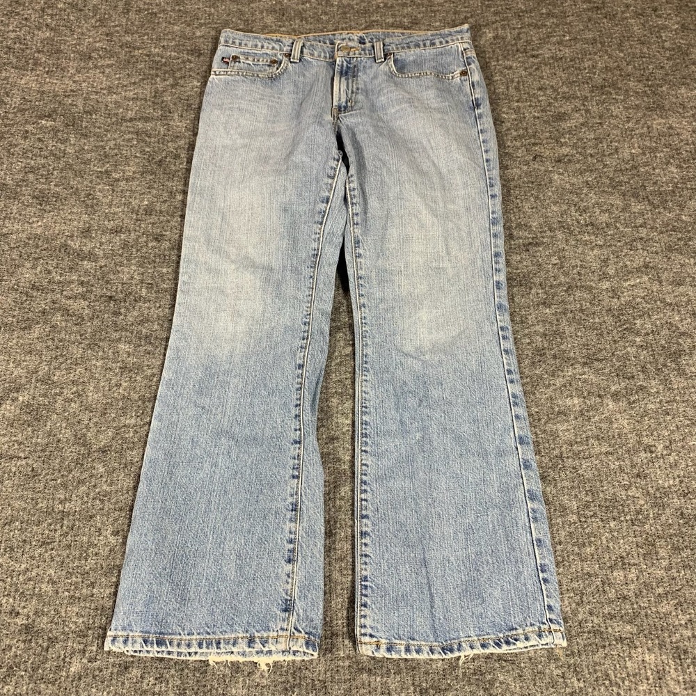 Ralph‎ Lauren Jeans Womens 10 33x29 Straight Leg Loose Baggy Mid Rise Faded Y2K